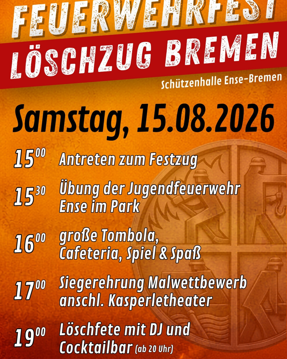 Feuerwehrfest Löschzug Bremen 2026